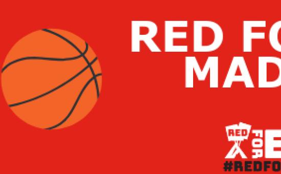 Red For Ed Madness Email Header