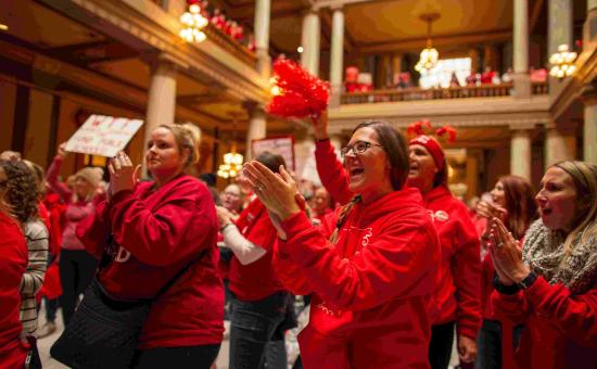 Red For Ed Action Day